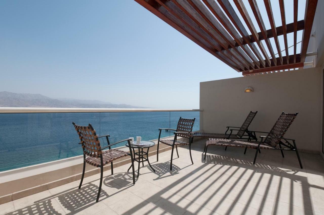 Hotel Aria Eilat Exterior foto View of the Dead Sea from the Kempinski Hotel